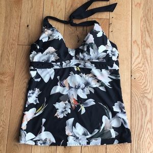 Athleta Tankini Floral Design
